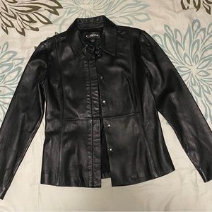 Women’s Ellen Tracy’s light leather jacket. PAYMENTS ONLY THRU POSHMARK Thank U.